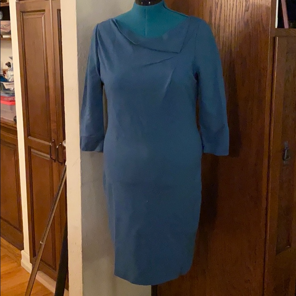 Elie Tahari blue dress